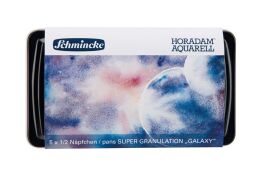 Schmincke Horadam Aquarell Taş Tablet Sulu Boya Seti Supergranulation Galaxy Yarım Tablet 5 Renk Metal Kutu - 1