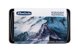 Schmincke Horadam Aquarell Taş Tablet Sulu Boya Seti Supergranulation Glacier Yarım Tablet 5 Renk Metal Kutu - 1