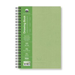 Schoellershammer Drawing Pad Sert Kapak Eskiz Çizim Defteri 120 gr. A4 54 yaprak YEŞİL - 1