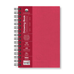 Schoellershammer Drawing Pad Sert Kapak Eskiz Çizim Defteri 120 gr. A5 54 yaprak BORDO - 1