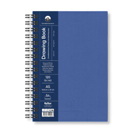 Schoellershammer Drawing Pad Sert Kapak Eskiz Çizim Defteri 120 gr. A5 54 yaprak MAVİ - 1