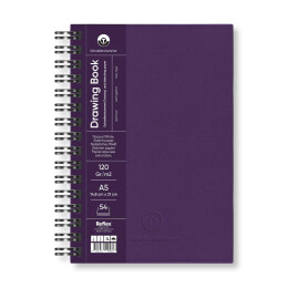 Schoellershammer Drawing Pad Sert Kapak Eskiz Çizim Defteri 120 gr. A5 54 yaprak MOR - 1