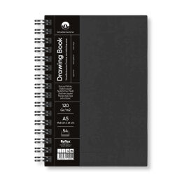 Schoellershammer Drawing Pad Sert Kapak Eskiz Çizim Defteri 120 gr. A5 54 yaprak SİYAH - 1