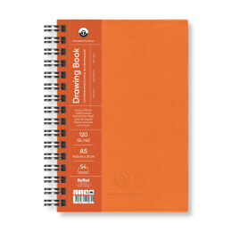 Schoellershammer Drawing Pad Sert Kapak Eskiz Çizim Defteri 120 gr. A5 54 yaprak TURUNCU - 1