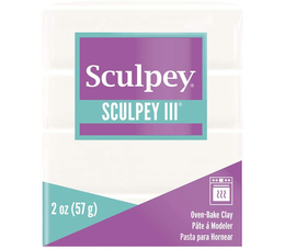 Sculpey III Polimer Kil 001 White (Beyaz)