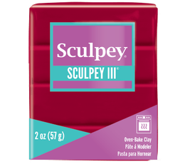 Sculpey III Polimer Kil 083 Red (Kırmızı)