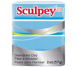 Sculpey III Polimer Kil 1103 Light Blue Pearl (Açık Mavi İnci)