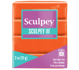 Sculpey III Polimer Kil 1634 Just Orange (Portakal Rengi)