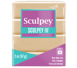 Sculpey III Polimer Kil 301 Tan (Sarımsı Kahve)