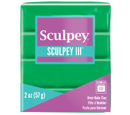 Sculpey III Polimer Kil 323 Emerald (Zümrüt Yeşili)