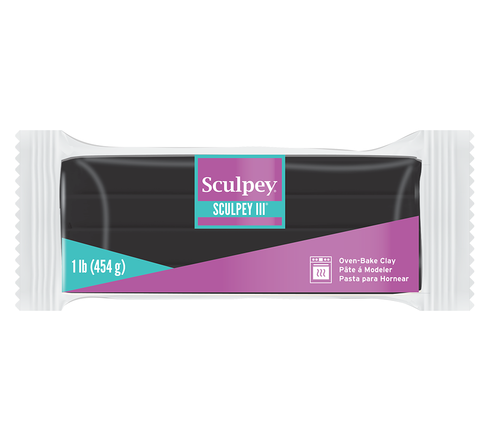 Sculpey Iıı Polimer Kil 454 Gr. 042 Black (siyah)