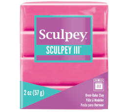 Sculpey III Polimer Kil 503 Hot Pink (Sıcak Pembe)