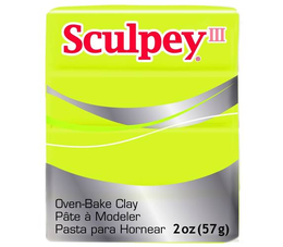 Sculpey III Polimer Kil 534 Acid Yellow