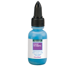 Sculpey Liquid Sıvı Polimer Kil 30 ml. Gösterişli Mavi İnci - 1