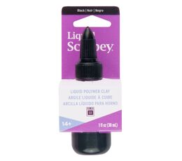Sculpey Liquid Sıvı Polimer Kil 30 ml. Siyah - 2
