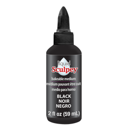 Sculpey Liquid Sıvı Polimer Kil 59 ml. Siyah