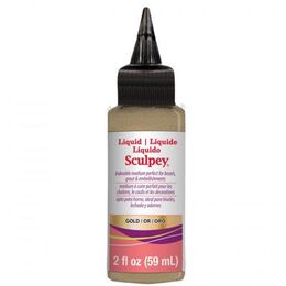 Sculpey Liquid Sıvı Polimer Kil 59 ml. Altın - 1