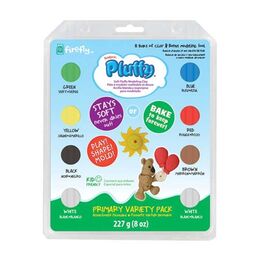 Sculpey Pluffy Primer Polimer Kil Seti 8 Renk + Ebeşuar