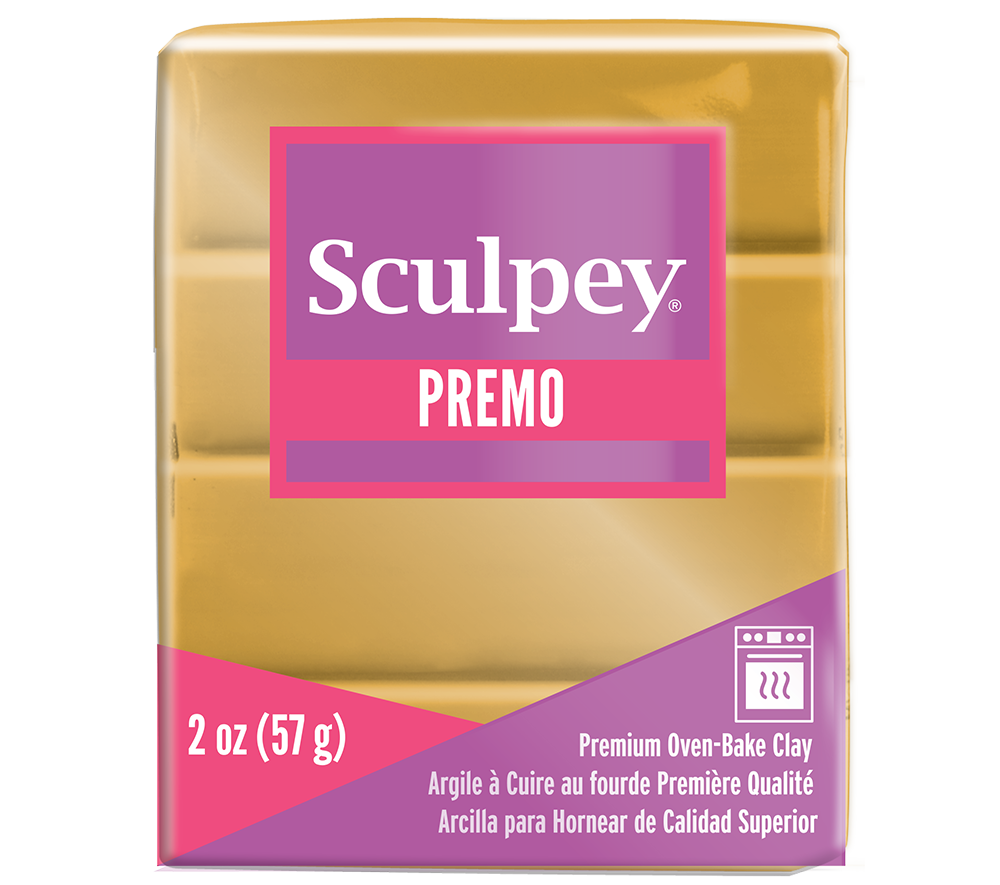 Sculpey Premo Accents Ekstra Efektli Polimer Kil 5055 18karat Gold