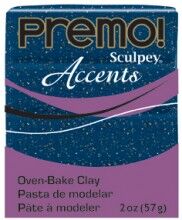 Sculpey Premo Accents Ekstra Efektli Polimer Kil 5059 Blue Granite