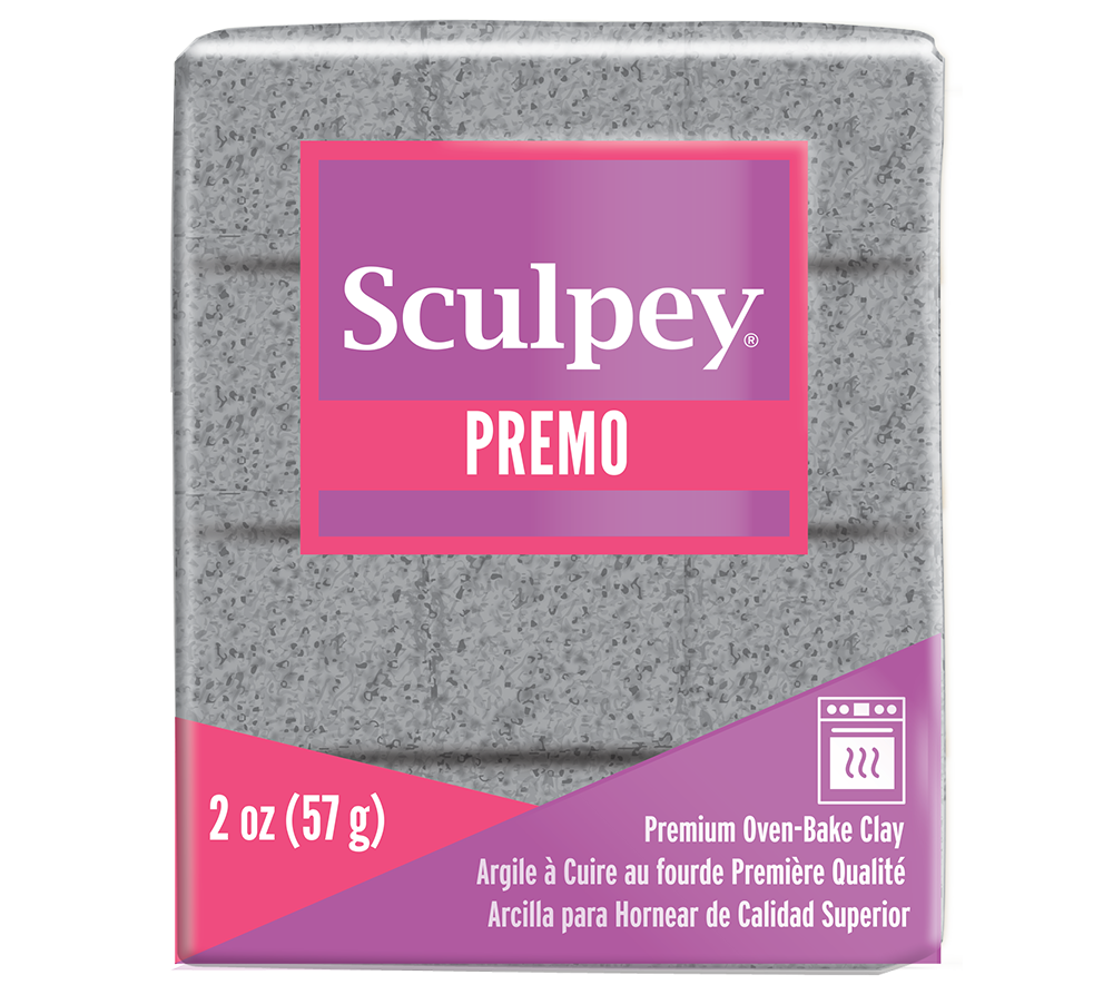 Sculpey Premo Accents Ekstra Efektli Polimer Kil 5065 Gray Granite