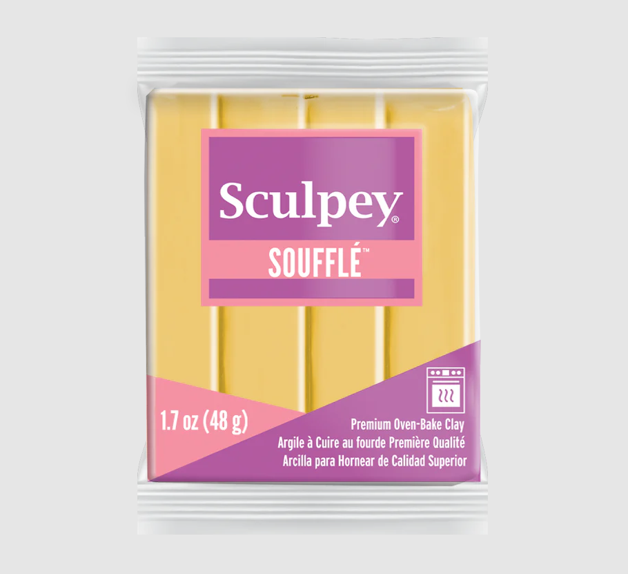 Sculpey Souffle Polimer Kil 48 Gr. Yellow Ochre