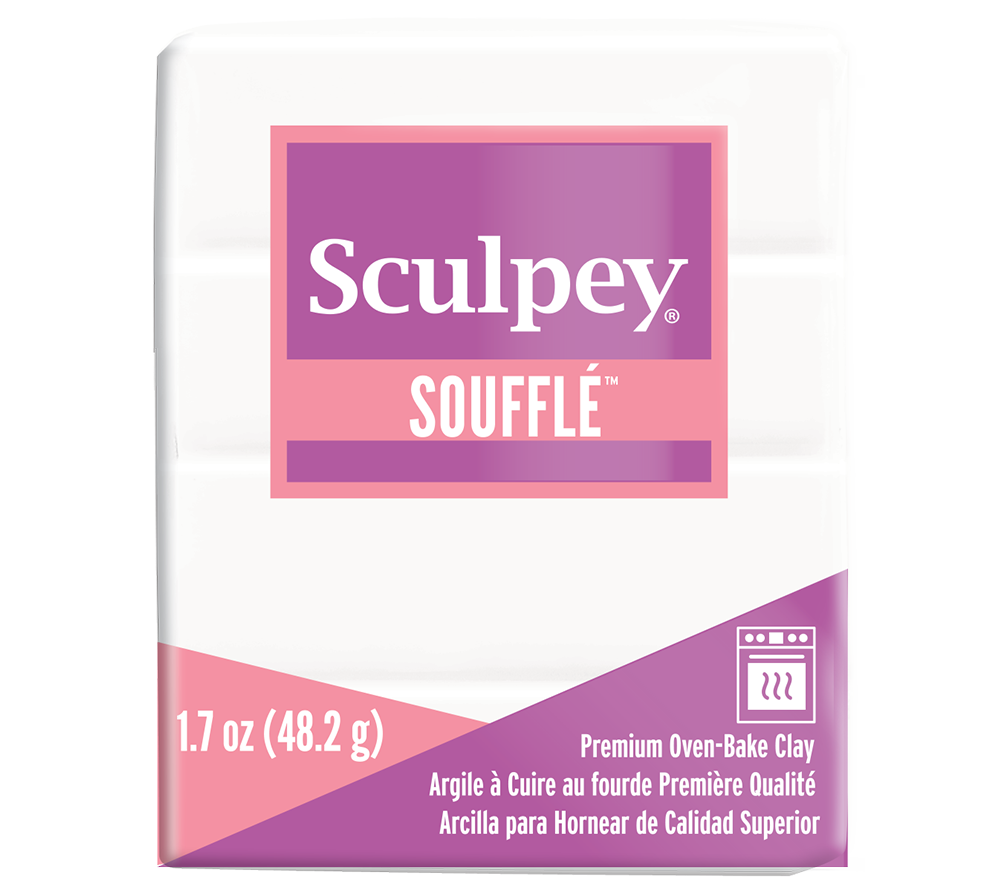 Sculpey Souffle Polimer Kil 48 Gr. Beyaz (ıgloo)