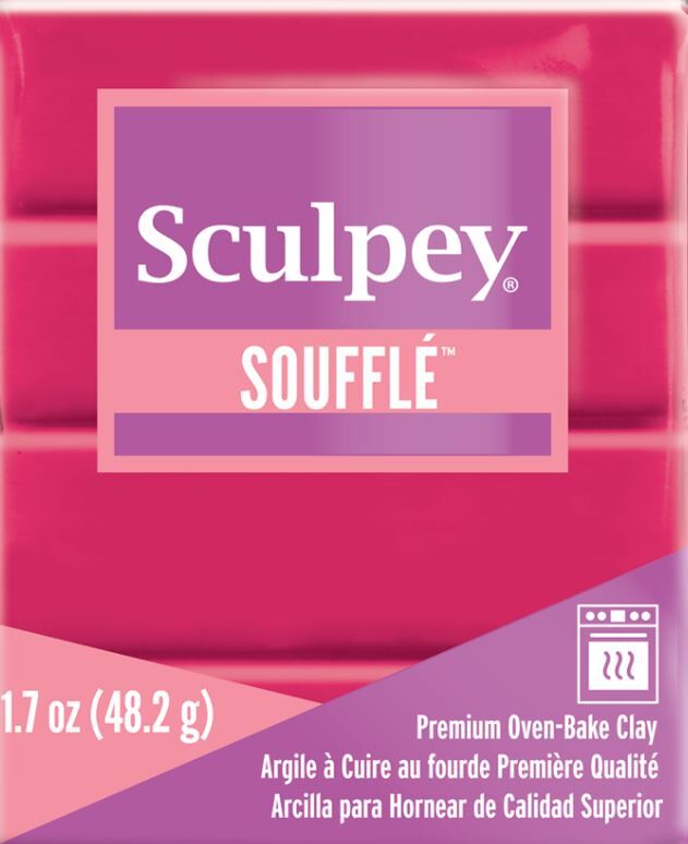 Sculpey Souffle Polimer Kil 48 Gr. Gül Kurusu (so 80