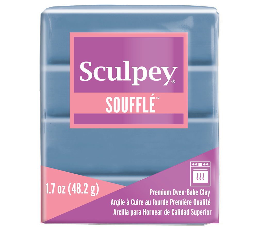 Sculpey Souffle Polimer Kil 48 Gr. Mavi Taş (bluestone)