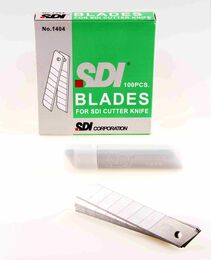 SDI Geniş Maket Bıçağı Yedeği 18 mm 100'lü Paket