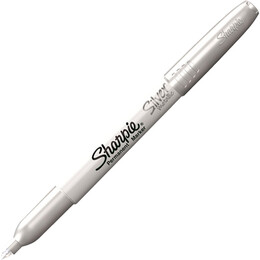 Sharpie Metallic Permanent Marker Kalem Fine Uç GÜMÜŞ - 1