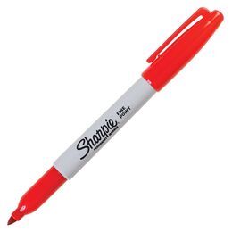 Sharpie Permanent Marker Kalem Fine Uç KIRMIZI