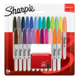 Sharpie Permanent Marker Kalem Seti Fine Uç 24 Renk