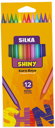 Silka Shiny Kuru Boya 12 Renk