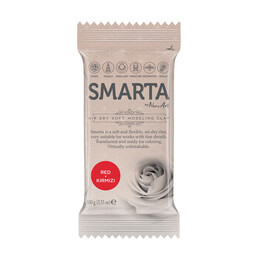 Smarta Havayla Kuruyan Modelleme Hamuru 100 gr. KIRMIZI - 1