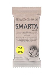 Smarta Havayla Kuruyan Modelleme Hamuru 100 gr. NEON SARI - 1