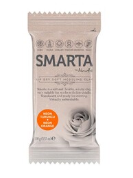 Smarta Havayla Kuruyan Modelleme Hamuru 100 gr. NEON TURUNCU - 1