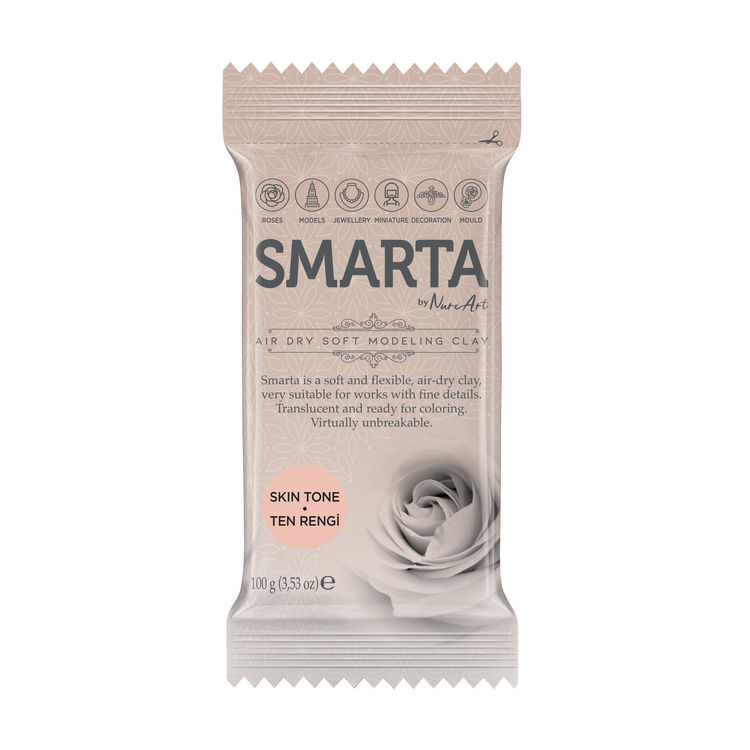 Smarta Havayla Kuruyan Modelleme Hamuru 100 Gr. Ten Rengi