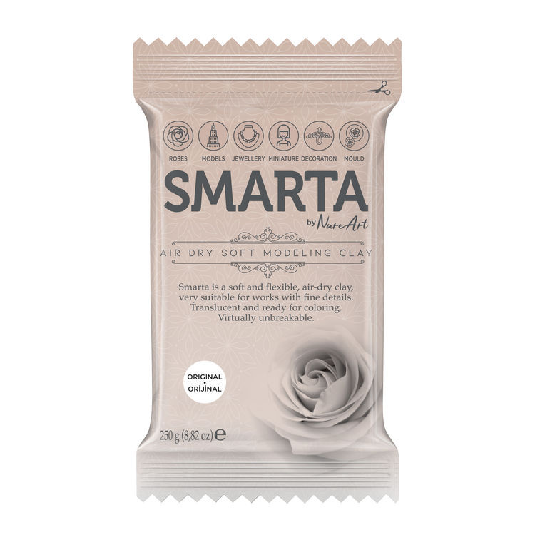 Smarta Havayla Kuruyan Modelleme Hamuru 250 Gr. Orıgınal