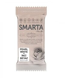 Smarta Havayla Kuruyan Modelleme Hamuru 60 gr. METALİK BEYAZ İNCİ