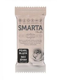 Smarta Havayla Kuruyan Modelleme Hamuru 60 gr. METALİK SİYAH İNCİ - 1