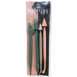 Smarta Modeling Tool Plastik Kil Heykel Modelleme (Modelaj) Seti 4 Parça - 1