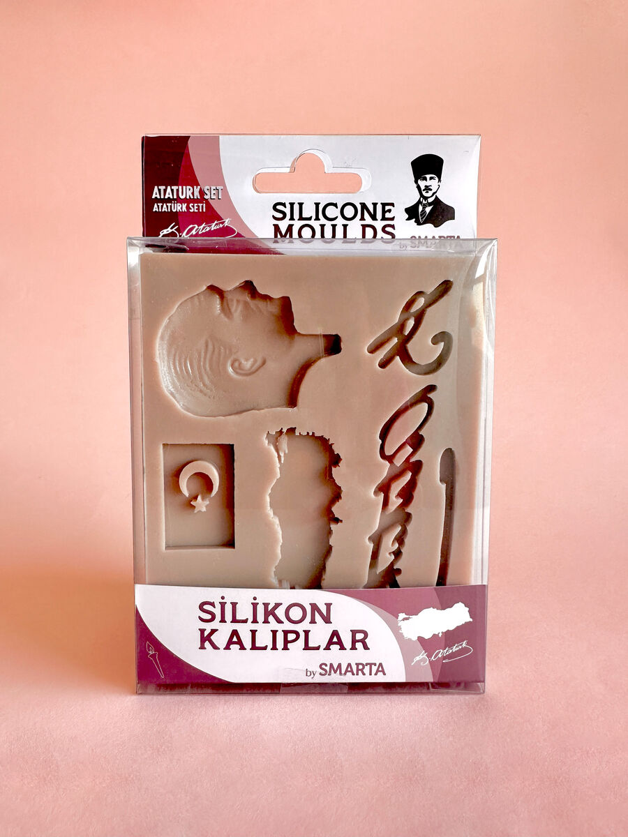 Smarta Silicone Moulds Silikon Epoksi Ve Polimer Kil Kalıbı Ataturk Set
