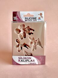 Smarta Silicone Moulds Silikon Epoksi ve Polimer Kil Kalıbı BABY ANGELS