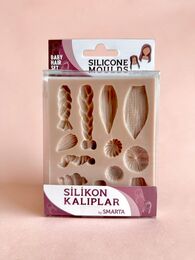 Smarta Silicone Moulds Silikon Epoksi ve Polimer Kil Kalıbı BABY HAIR SET