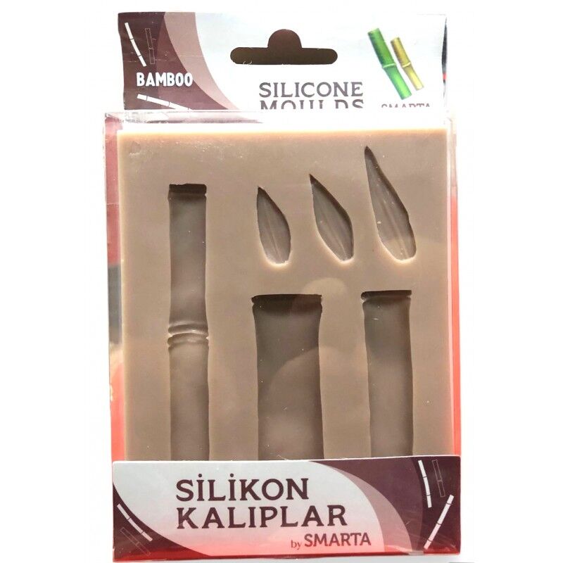 Smarta Silicone Moulds Silikon Epoksi Ve Polimer Kil Kalıbı Bamboo