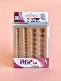 Smarta Silicone Moulds Silikon Epoksi ve Polimer Kil Kalıbı BEAD BORDER