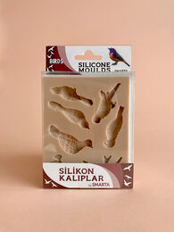 Smarta Silicone Moulds Silikon Epoksi ve Polimer Kil Kalıbı BIRDS