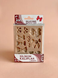 Smarta Silicone Moulds Silikon Epoksi ve Polimer Kil Kalıbı BOWS