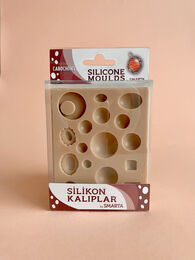 Smarta Silicone Moulds Silikon Epoksi ve Polimer Kil Kalıbı CABOCHONS